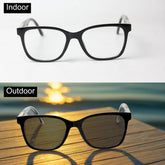 مايباخ - 1607 - ترانزيشن - أسيتات - مربع مدور - بصريات - نظارات