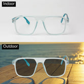 تروبيكس - 7404 - ترانزيشن - لمسة نهائية غير لامعة - أسيتات - مربع - بصريات - نظارات