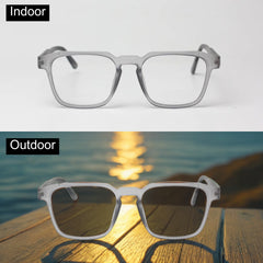 Tropix - 7402 - Transition - Matt Finish - Acetate - Square - Optics - Eyewear