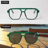 Tropix - 7401 - Transition - Matt Finish - Double Bridge - Acetate - Aviator Round - Optics - Eyewear