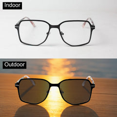 DITA - 0400 - Transition - معدن - تيتانيوم - مربع مدور - نظارات طبية فاخرة