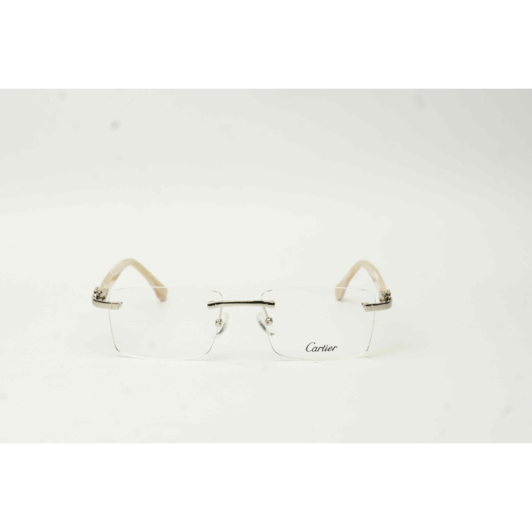 Cartier - CT00516 - Acetate - Rimless - Metal - Rectangle - Premium Optics - Eyewear