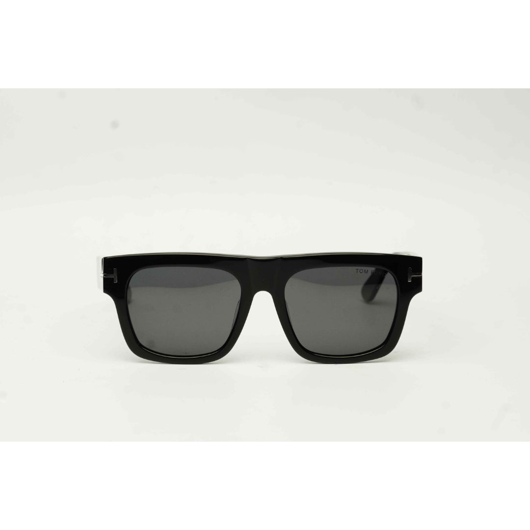 توم فورد - FT5634 - نظارات شمسية جريئة - أسيتات - مربعة - نظارات شمسية فاخرة - نظارات طبية