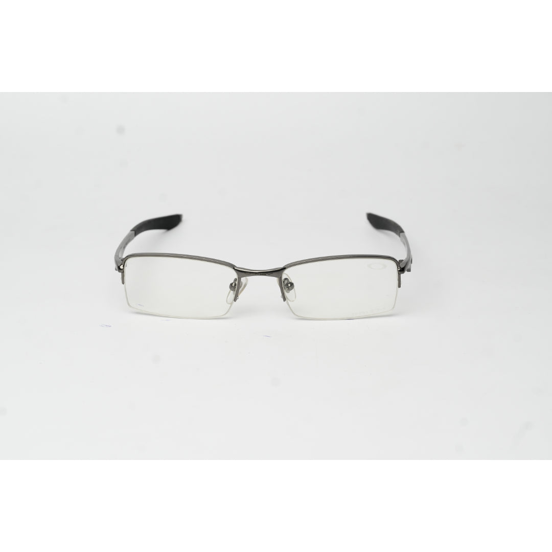 Oakley - WINGFOLD - Gunmetal Gray - Half Rim - Metal - Rectangle - Premium Optics - Eyewear