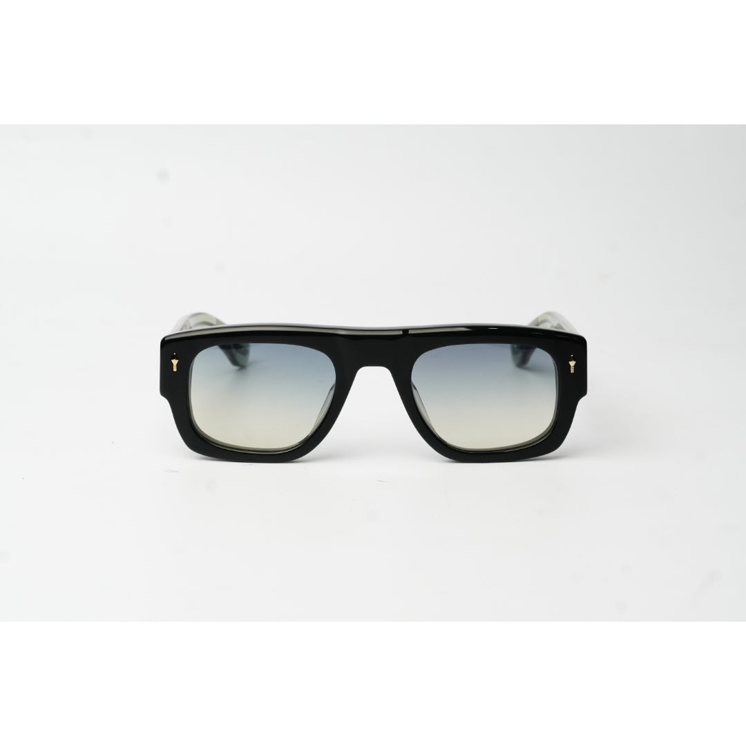 Jacques Marie Mage - Thundercloud - Transparent Olive Green -Tinted - Acetate - Rectangle - Premium Sunglasses - Eyewear