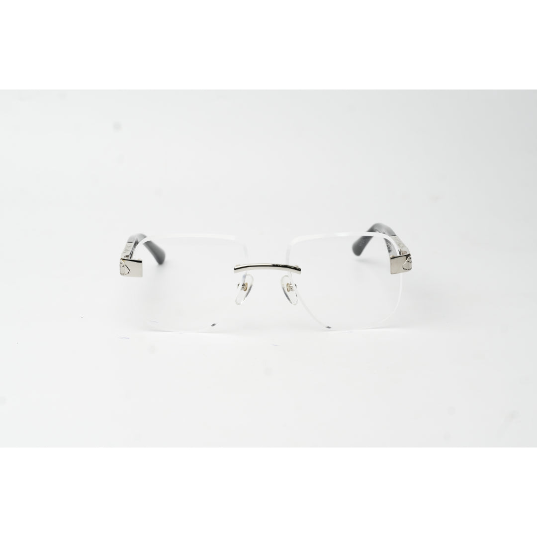 Maybach - MAGIC I - Black - Silver - Rimless - Metal - Acetate - Rectangle - Premium Optics - Eyewear