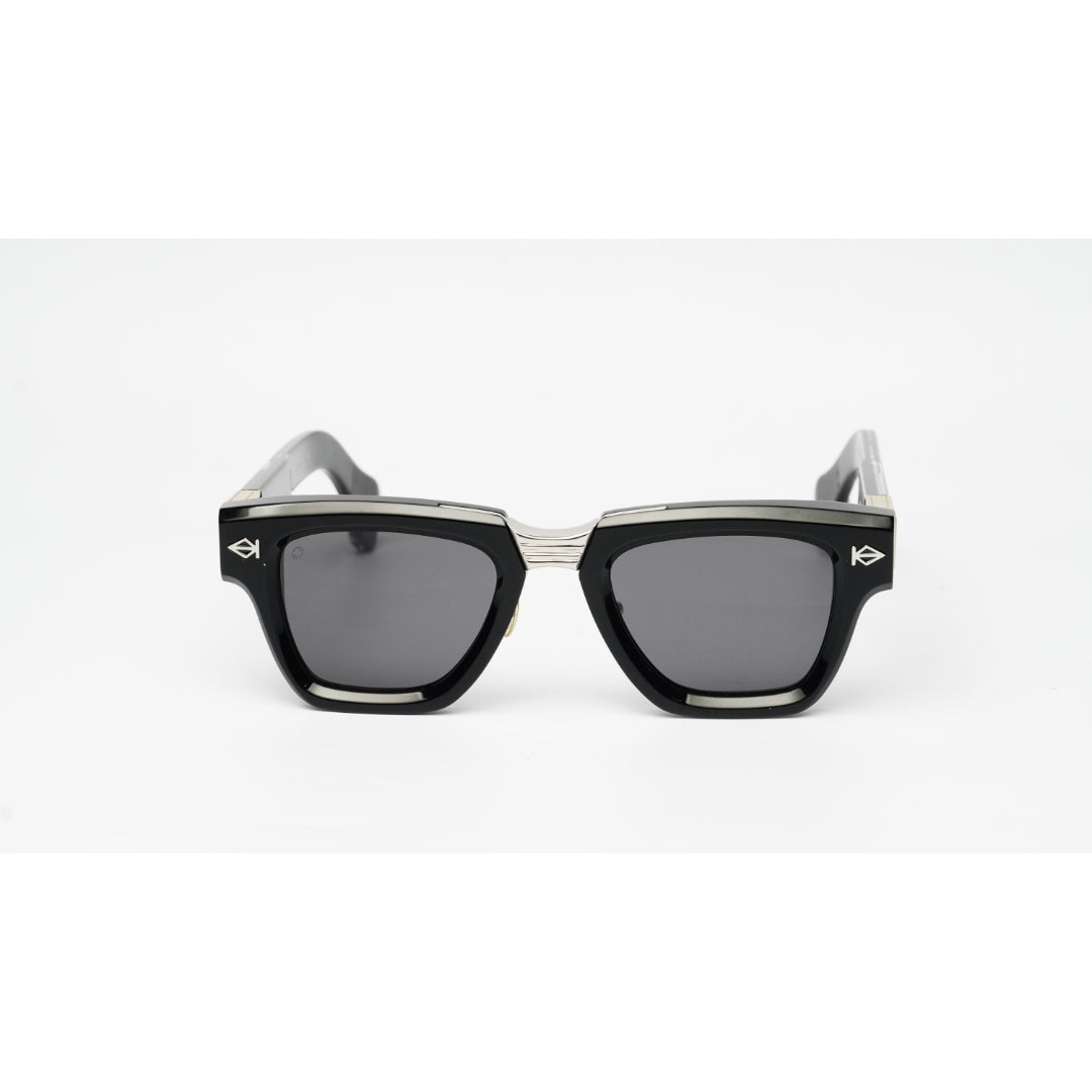 T HENRI - Maison Galactique - CO2 - Asteroid Silver - Golden - Black - Acetate - Square - Premium Sunglasses