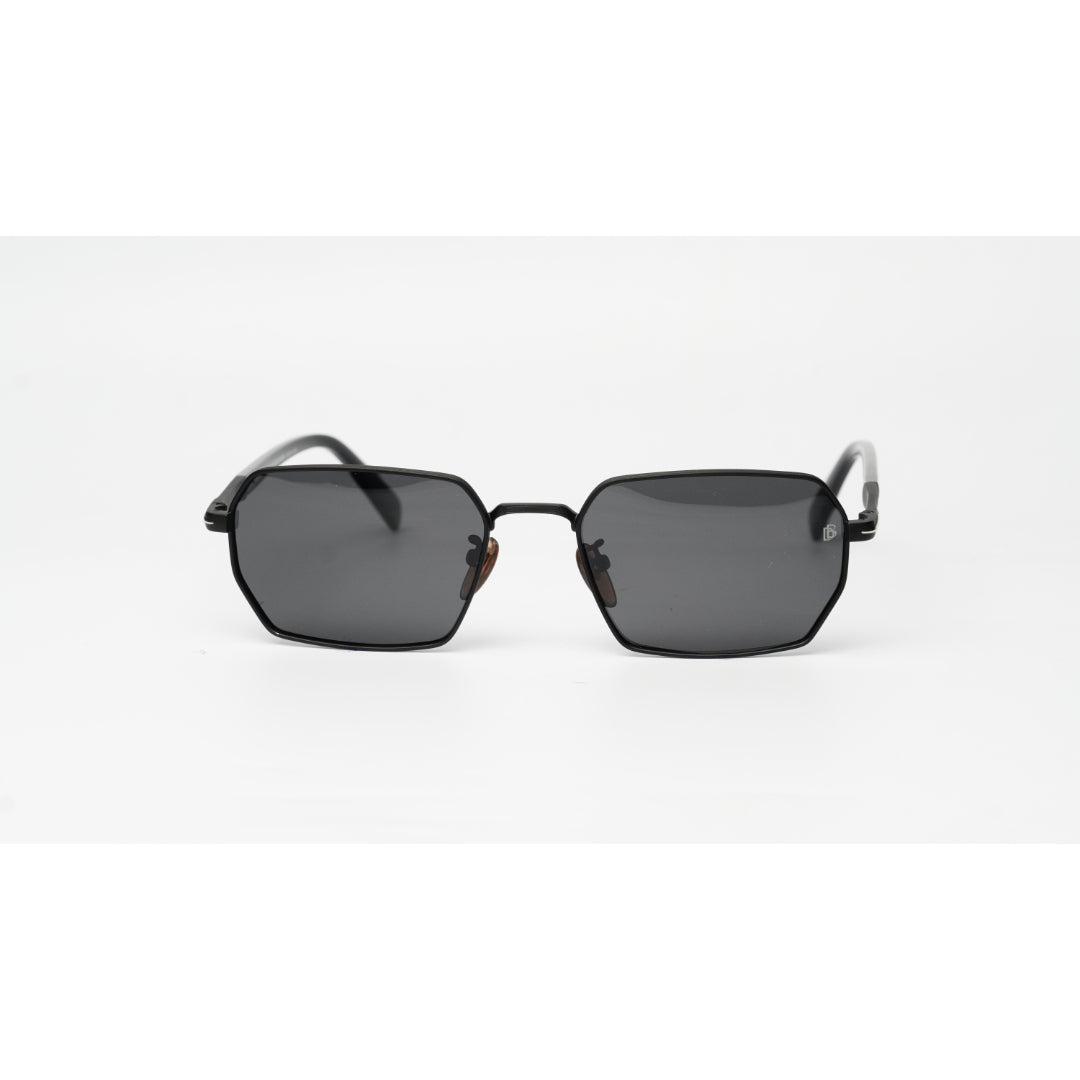 David Beckham - DB 1174/S - Polarized - Metal - Rectangle - Premium Sunglasses - Eyewear