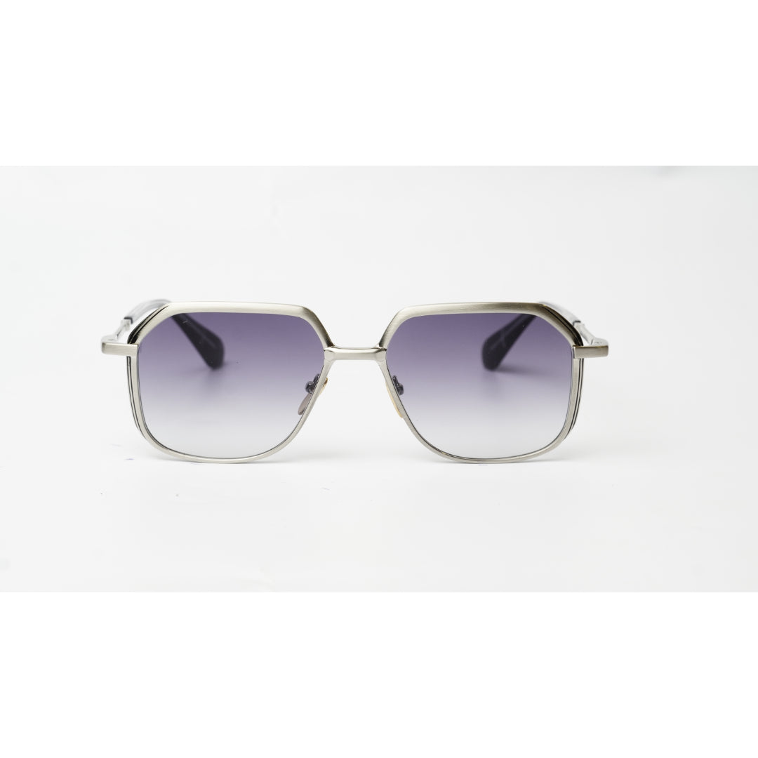 Jacques Marie Mage - AIDA - Silver - Black Gradient - Metal - Square - Premium Sunglasses