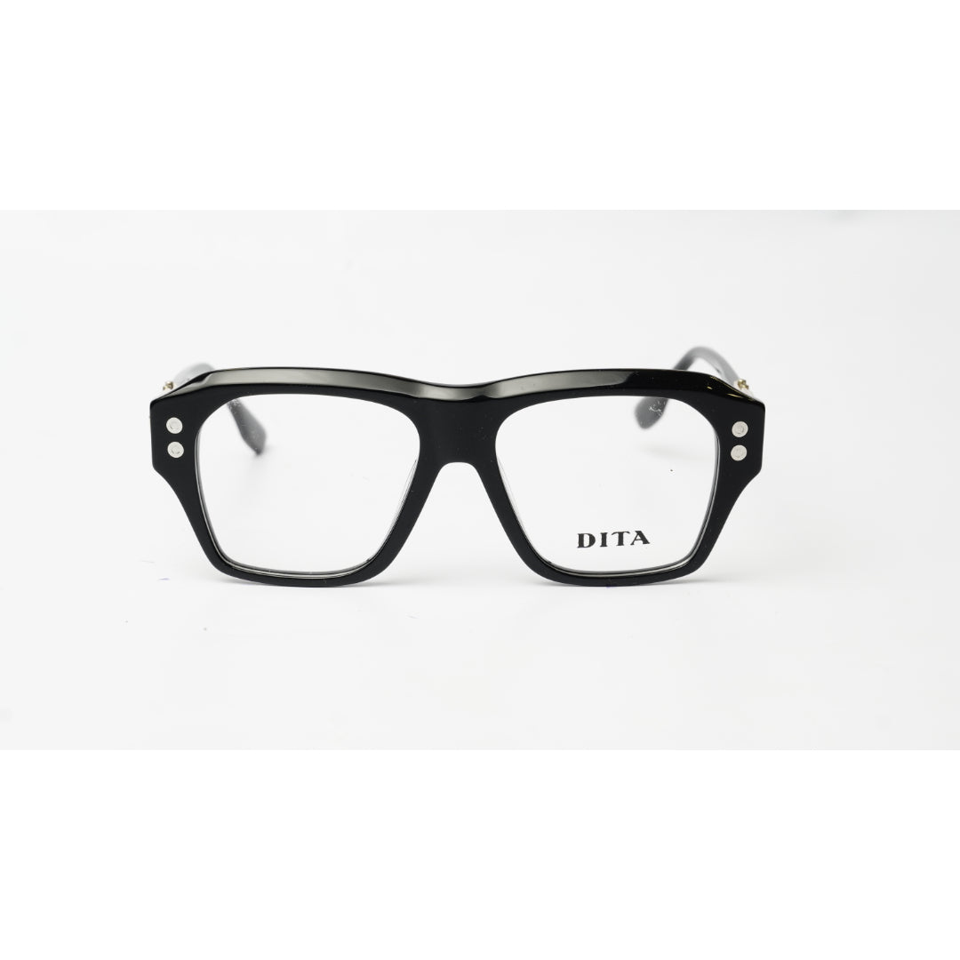 DITA - 5001 - بني رخامي - أسيتات - مربع - نظارات بريميوم أوبتيكس - نظارات