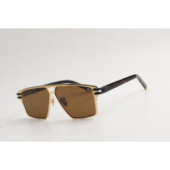 Maybach - Z007 - Golden - Tortoise Brown - Metal - Acetate - Rectangle - Premium Sunglasses - Eyewear