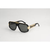 Maybach - The BOSS II - Black - Golden - Metal - Square - Premium Sunglasses - Eyewear
