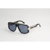 Maybach - The BOSS II - Marble Blue - Metal - Square - Premium Sunglasses - Eyewear