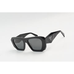 Prada - PR B18S - Black -  Acetate - Rectangle - Premium Sunglasses - Eyewear