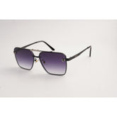 Cartier - 23061 - Gunmetal - Black Gradient - Metal - Square - Sunglasses - Eyewear