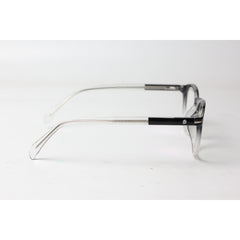 ديفيد بيكهام - 2109 - أسود - أبيض شفاف - أسيتات - دائري - بصريات - نظارات