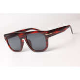 ديفيد بيكهام - 7044/S - أحمر رخامي - أسيتات - مربع - نظارات شمسية - نظارات طبية