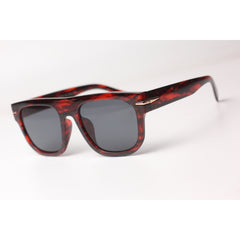 ديفيد بيكهام - 7044/S - أحمر رخامي - أسيتات - مربع - نظارات شمسية - نظارات طبية