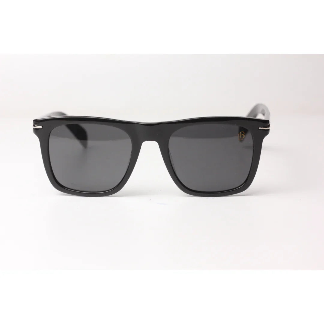 David Beckham - 7000/S - Black - Acetate - Square - Premium Sunglasses - Eyewear