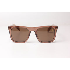 ديفيد بيكهام - 7000/S - بني شفاف - أسيتات - مربع - نظارات شمسية فاخرة - نظارات طبية