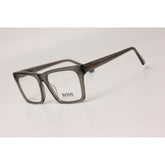 هوغو بوس - FD3305 - رمادي شفاف - أسيتات - مربع - نظارات بريميوم - نظارات