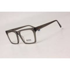 هوغو بوس - FD3305 - رمادي شفاف - أسيتات - مربع - نظارات بريميوم - نظارات