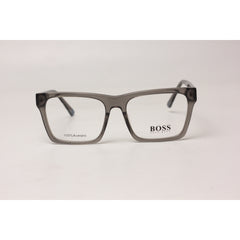 هوغو بوس - FD3305 - رمادي شفاف - أسيتات - مربع - نظارات بريميوم - نظارات