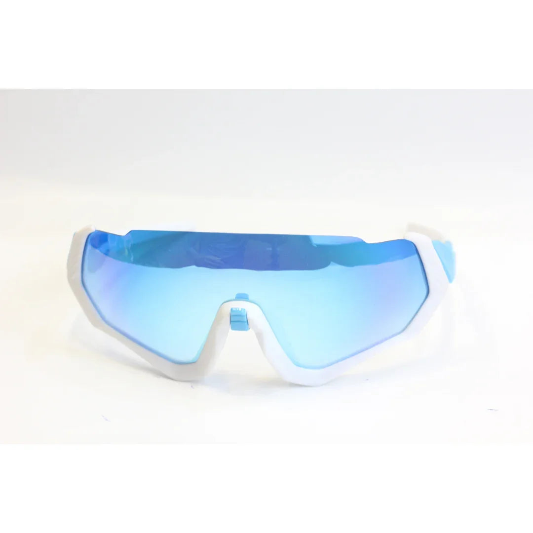 سبورتكس - أزرق زئبقي - أبيض - TR - خفيف الوزن - رياضي - منحني - مستطيل - نظارات شمسية - نظارات طبية