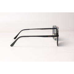 Cartier – 4070 - Black - Golden - Metal - Double Bridge - Square - Sunglasses - Eyewear
