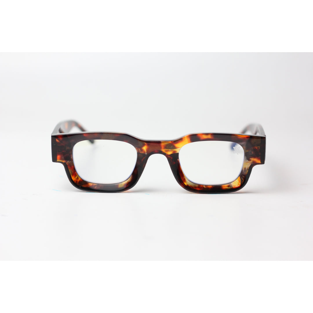 XSHADES - Rapperz - 7100 - Tortoise Cheetah - Blue Cut - Acetate - Square - Optics - Eyewear
