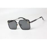 مايباخ - 5140 - لون رصاصي - أسود - معدن - مربع - نظارات شمسية - نظارات طبية