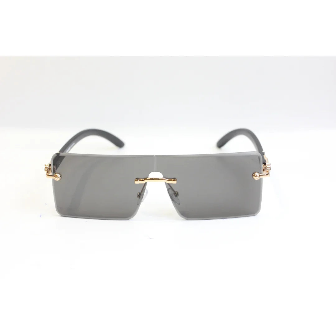 FIGHTER - معدن - جسر مزدوج - مستطيل - نظارات شمسية - XSHADES