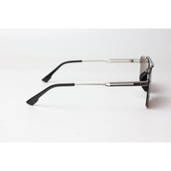 بالمان - 1302 - بني فاتح - فضي - خفيف الوزن - معدن - مربع - نظارات شمسية - نظارات طبية