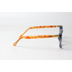 موسكوت - GREPS - أزرق شفاف - بني - أسيتات - دائري - بصريات - نظارات