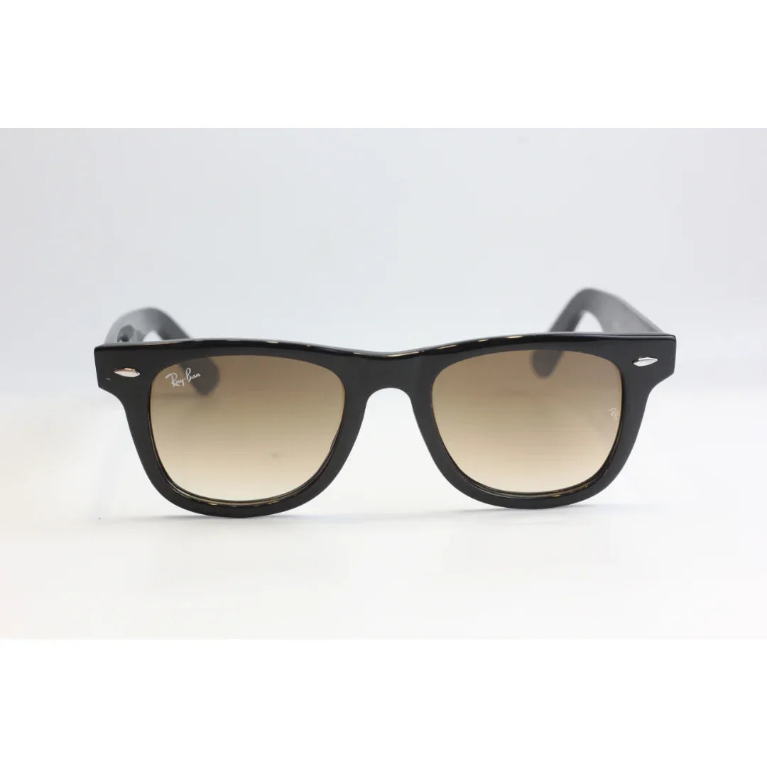 Ray Ban - Taper - 2140 - Black - Brown Gradient - Acetate - Wayfarer - Square - Premium Sunglasses - Eyewear