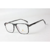 ديفيد بيكهام - 2105 - نظارة شمسية مخططة باللون الأسود - أسيتات - مستطيل - بصريات - نظارات