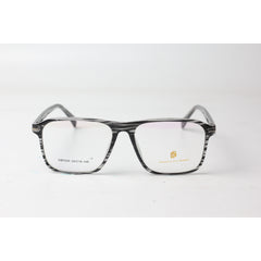 ديفيد بيكهام - 2105 - نظارة شمسية مخططة باللون الأسود - أسيتات - مستطيل - بصريات - نظارات