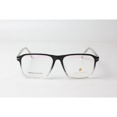 ديفيد بيكهام - 2105 - أسود - أبيض شفاف - أسيتات - مستطيل - بصريات - نظارات