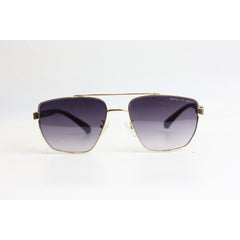 إمبوريو أرماني - 9700 - ذهبي - أسود متدرج - معدن - مربع ريترو - نظارات شمسية - نظارات طبية