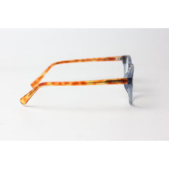 موسكوت - ميلتزن - أزرق كريستالي - بني - أسيتات - دائري - بصريات - نظارات