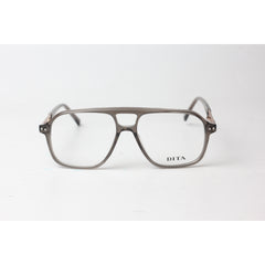 DITA - 0656 - شفاف رمادي صخري - ذهبي - أسيتات - طيار - مربع - نظارات بريميوم أوبتيكس - نظارات