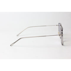 Iron Man 2.0 - 9010 - Dior - Transparent - Grey - Silver - Metal - Flight - Blue Cut - Square - Eyewear