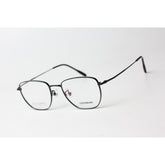 Boxidun - 1517 - Metal - Black - Retro - Square - Round - Optics - Eyewear