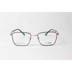 بوكسيدون -1516 - معدن - أسود - ذهبي - ريترو - مستطيل - بصريات - نظارات