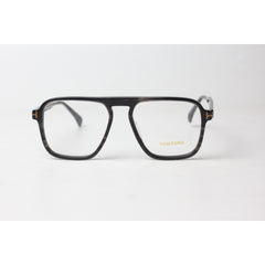 توم فورد - 0756 - جرانيت ماربل جراي - أسيتات - مربع - نظارات بريميوم أوبتيكس - نظارات