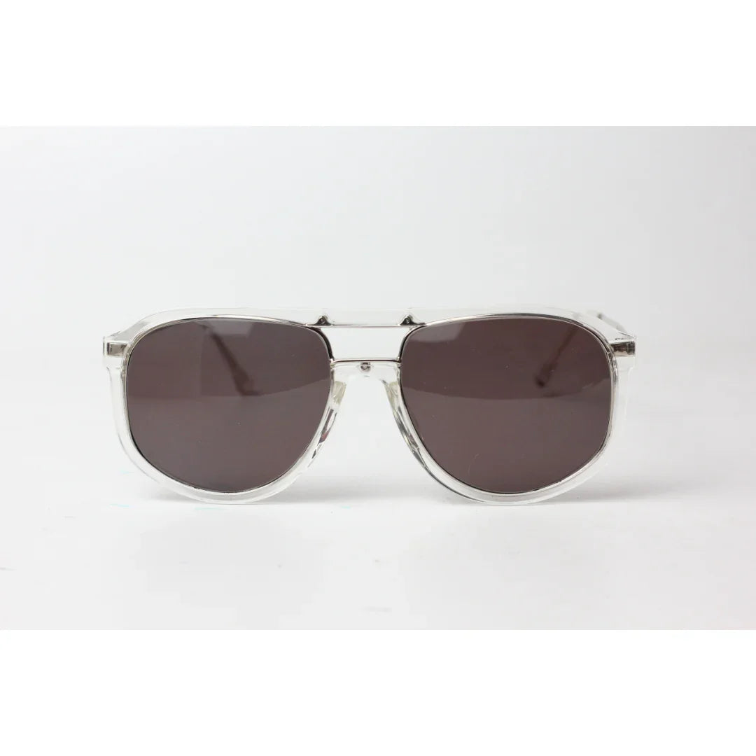 Marc Jacobs - 9500 - Transparent - Black - Metal - Acetate - Round - Aviator - Sunglasses - Eyewear