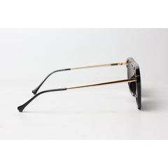 Marc Jacobs - 9500 - Black - Golden - Metal - Acetate - Round - Aviator - Sunglasses - Eyewear