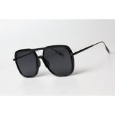 Dior - 650 - Oversize - Black - Metal - Round - Square - Sunglasses - Eyewear