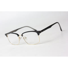 راي بان - 1200 - كلوب ماستر - اسود - ذهبي - ملحق - مستقطب - اسيتات - معدن - مستطيل - نظارات شمسية - نظارات طبية