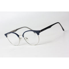 راي بان - 1202 - كلوب ماستر - ازرق - فضي - ملحق - مستقطب - اسيتات - معدن - دائري - نظارات شمسية - نظارات طبية